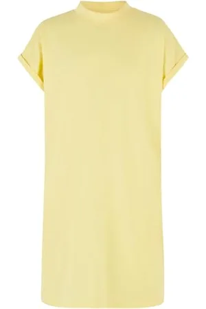 Urban classics Kinder Kleid Girls Turtle Extended Shoulder Dress, Mädchen Kleid mit überschnittenen Schultern, erhältlich in vielen Farben, Größen 110/116 - 158/164