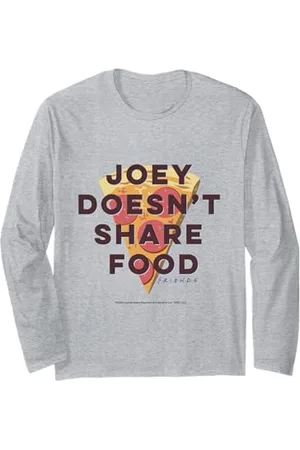 Friends Joey teilt kein Essen, Pizza, Slice, Humor Langarmshirt