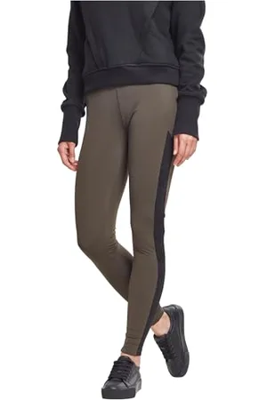 Urban classics Damen TB2363-Ladies Jacquard Camo Striped Leggings, , W28 (Herstellergröße: M)