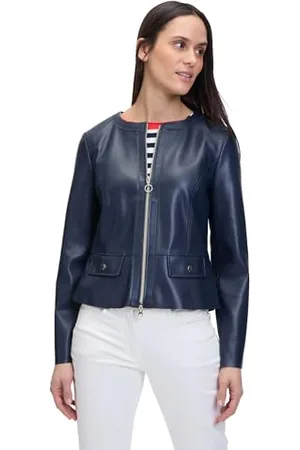 Betty Barclay Damen Kurzblazer mit Reißverschluss dunkelblau,40