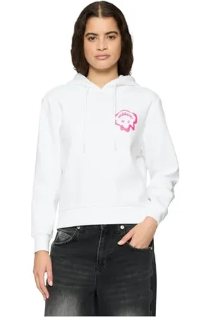 miss tee Every Things Nice Hoody S White