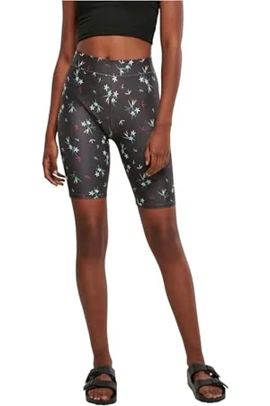 Urban classics Damen TB4791-Ladies Soft AOP Cycle Yoga-Shorts, , S