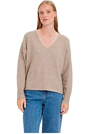 VERO MODA VMDOFFY LS V-Neck Blouse GA NOOS