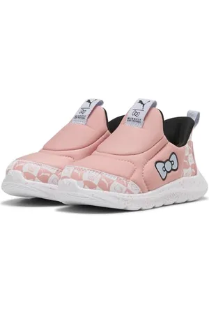PUMA Fun Racer 2 SLIPTECH HK&FR INF Sneaker, PINK Fruit-COOL Weather Black, 27 EU