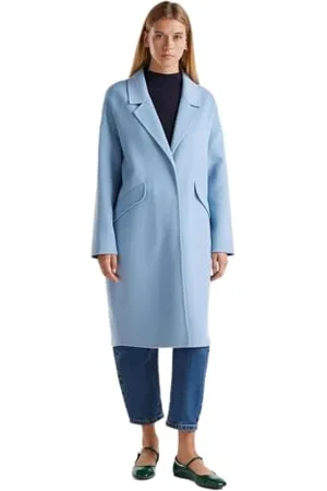 Benetton Damen 28f7dn06b Mantel, , L