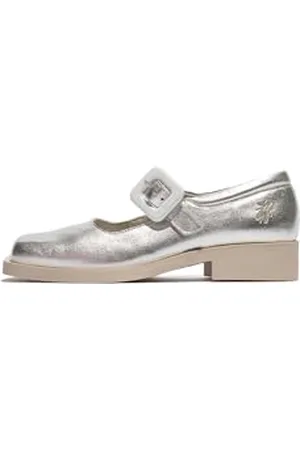 Fly London Damen RADY210FLY Mary Jane, Silver, 39 EU