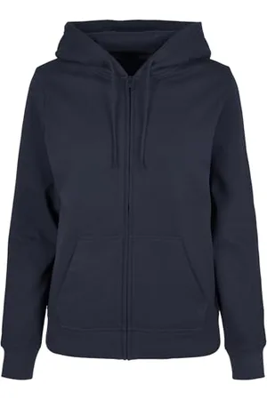 Build Your Brand Damen Ladies Basic Zip Hoody Kapuzenpullover, , 4XL