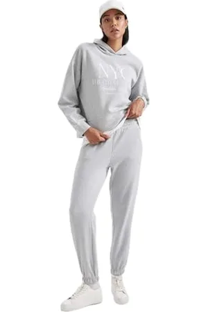 DeFacto Damen Jogger Tracksuit Jogger Fit