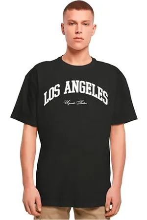 Mister Tee Unisex L.A. College Oversize Tee S Black