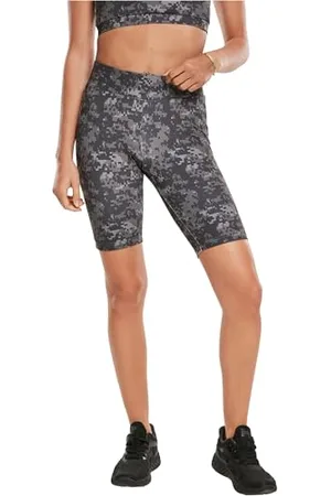 Urban classics Damen Ladies High Waist Tech Cycle Yoga-Shorts, , M