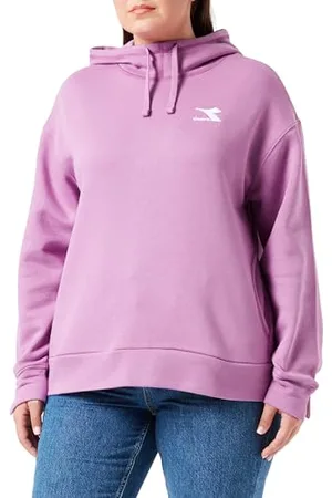 Diadora Damen L.Kapuzenpullover L.Hoodie Slit, , XXL