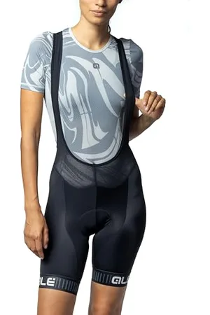 Alé Damen Pragma Traguardo Trägerhose, schwarz/weiß, XXL