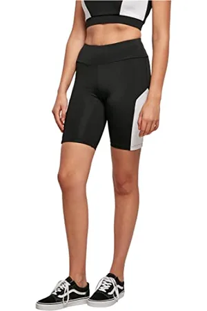 Urban classics Damen TB5021-Ladies Color Block Cycle Yoga-Shorts, , M