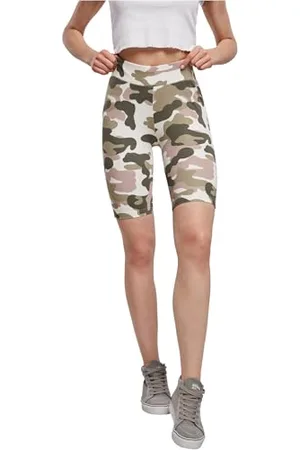 Urban classics Damen Ladies High Waist Tech Cycle Yoga-Shorts, , XS