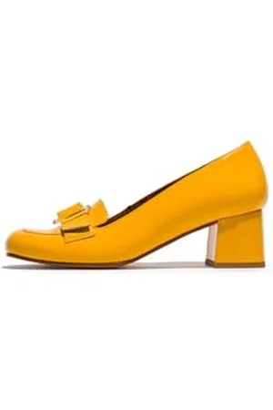 Fly London Damen SUFI172FLY Pumps, Yellow, 37 EU