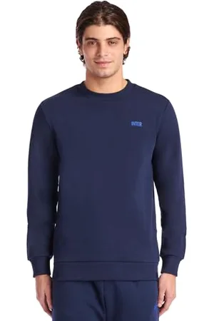 Inter Unisex Everyday Sweatshirt mit Rundhalsausschnitt, Erwachsene, offizielles Produkt, Exklusive Kollektion Back to Stadium, 100% Baumwolle, geeignet für alle Nerazzurri-Fans, , XXL