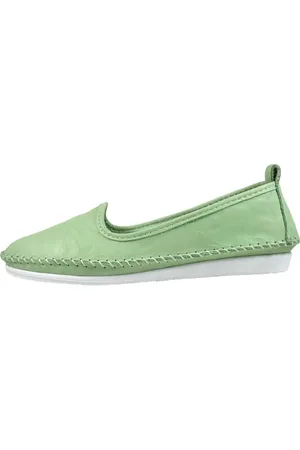 Andrea Conti Damen Slipper Mokassin aus weichem Leder im Boho Style 0027449, Größe:41 EU, Farbe: