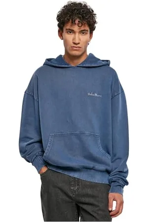 Urban classics Herren Small Embroidery Hoodie Sweatshirt, , 3XL EU