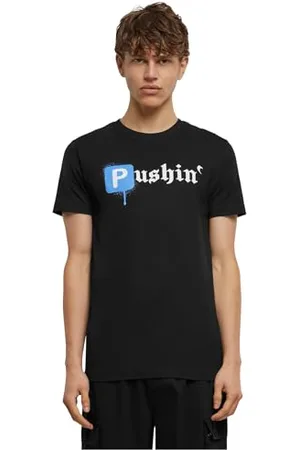 Mister Tee Unisex Pushin P Tee XS Black