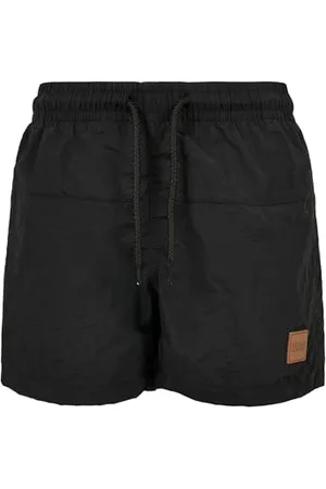 Urban classics Herren Boys Block Swim Shorts Badehose, Black, 158/164