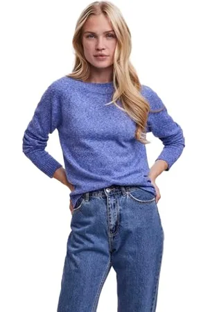 VERO MODA VMDOFFY LS O-Neck Blouse GA NOOS