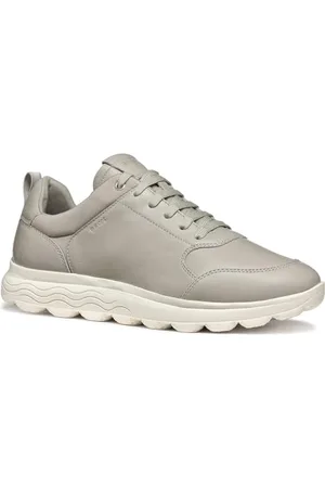 Geox Herren U SPHERICA A Sneaker, Light Grey, 45 EU