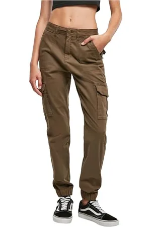 Urban classics Damen TB5454-Ladies Cotton Twill Utility Pants Hose, , 29