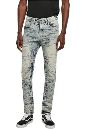 Southpole Herren Stretch Signature Denim Hose, , 32/32