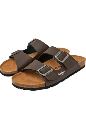 Pepe Jeans Herren Bio M Double Kansas Sandal, Brown (Brown), 42 EU