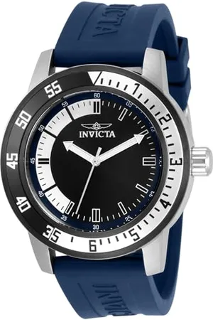 Invicta Herren Analog Quarz Uhr mit Silikon Armband 34013