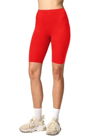 Merry Style Damen Sport Leggings kurz Sportleggings Radlerhose Sporthose aus Viskose MS10-145 ( , L)