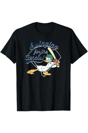 Disney Donald Duck Baseball Swinging for the Fences Sports T-Shirt