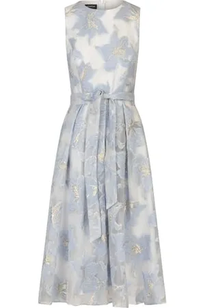 Apart Midi Jacquardkleid