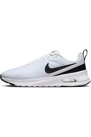 Nike Air Max Nuaxis Herren Schuh, White/Black-White, 41 EU
