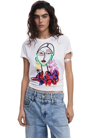 Desigual Damen Ts_misuri T-Shirt, , Large