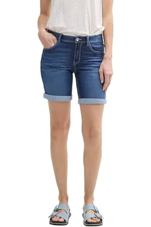 TOM TAILOR Damen Bermuda Jeans Shorts