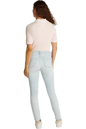 Tommy Hilfiger Damen Jeans Hose Como Skinny Sky Mid Rise, Weiß (Sky), 32W/31L