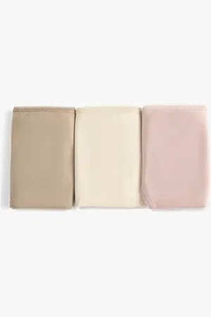 Koton Women Basic Cotton 3-Pack Brief Panties