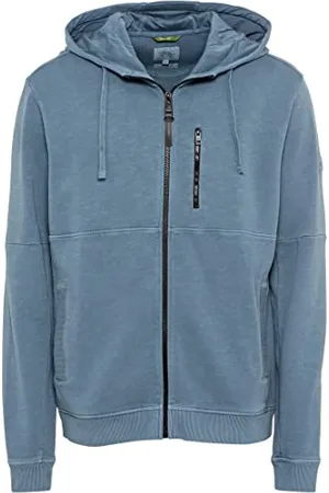 Camel Active Herren Kapuzen-Sweatjacke aus Reiner Baumwolle Menswear-M