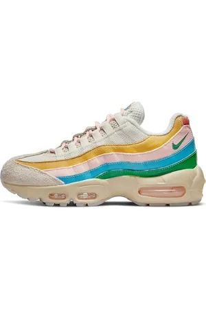 Nike Damen Air Max 95 Sneaker, Rattan/Sail/Laser Bl, 40.5 EU