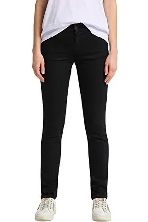 Mustang Damen Sissy Slim Jeanshose, Schwarz, 28W 34L EU