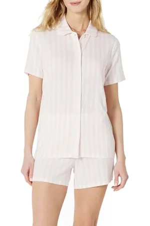 Amazon X Sofia Grainge Damen Pyjama-Set, eng anliegend, mit kurzen Ärmeln, , XXL