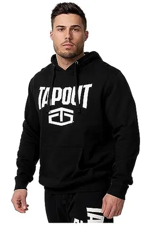 Tapout Herren Kapuzensweatshirt Normale Passform Active Basic Hoodie XL, 940002