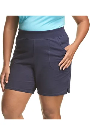 Hanes Just My Size Shorts aus Baumwolljersey, Damen-Shorts aus Baumwolle, ohne Etikett, 17,8 cm Innennaht, JMS, , 29