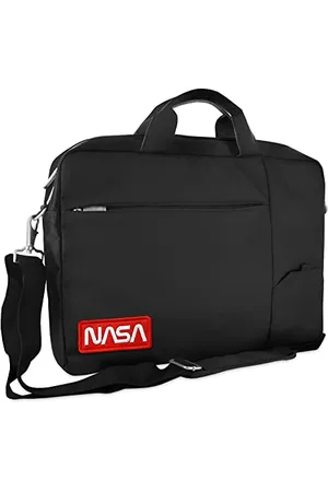 Atlantis NASA Edition 15,6 Zoll Notebooktasche mit Schultergurt, Innenpolster, Dokumentenfach, Außentasche für Zubehör, Befestigungsgurt für Trolley, Schultergurt, , , Elegant
