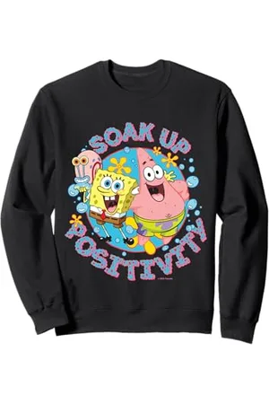 Spongebob Sponge Bob - Schwammkopf Gary Patrick Soak Up Positivity Sweatshirt