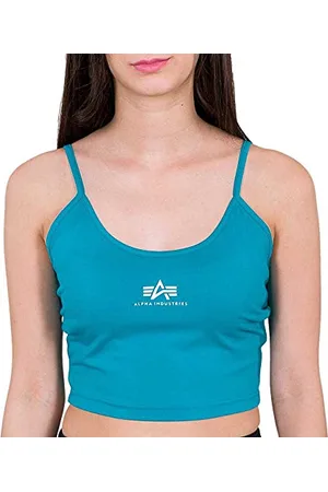 Alpha Industries Damen Basic Crop SL Wmn Tank Top T-Shirt, , L