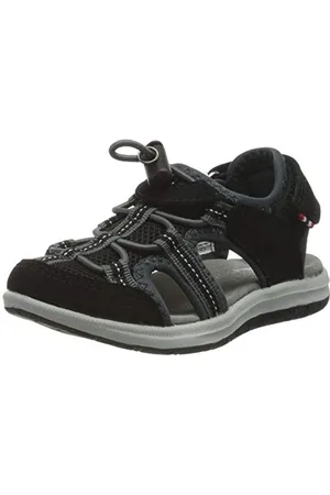 Viking Thrilly, Unisex-Kinder Geschlossene Sandalen, Schwarz (Black/Grey 203), 21 EU (4.5 UK)