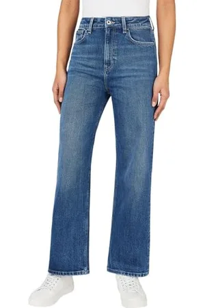 Pepe Jeans Damen Ultra High Waist Weites Bein PL204598 Jeans, , 27W / 30L