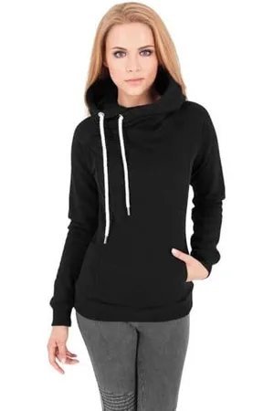 Urban classics Damen Pullover Pullover Raglan High Neck Hoody Small
